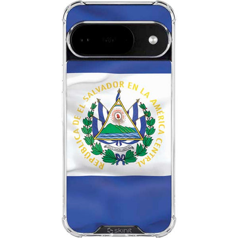 El Salvador Flag Google Pixel 10 Clear Case